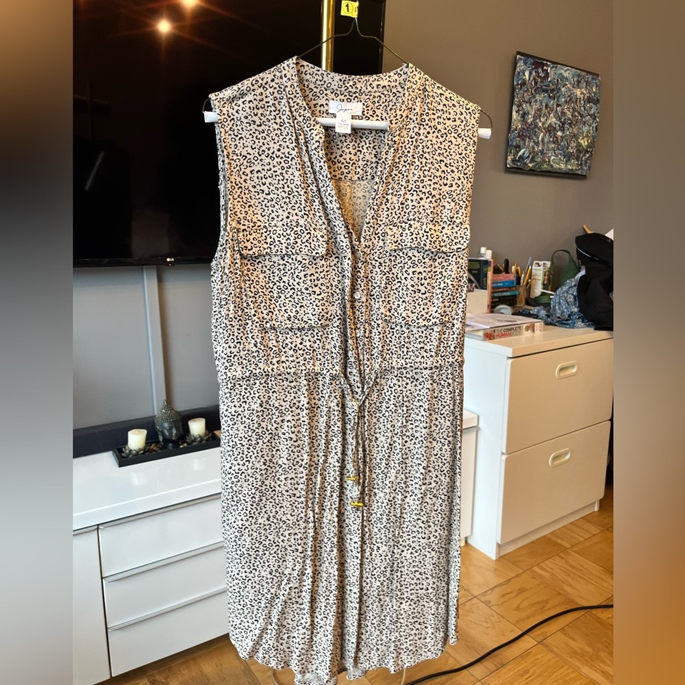Cheetah print dress size M